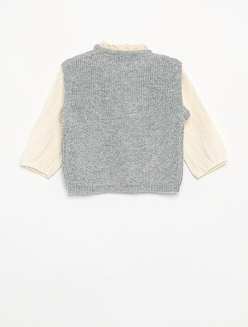 Ensemble 2 pièces - pull 2 en 1 + legging