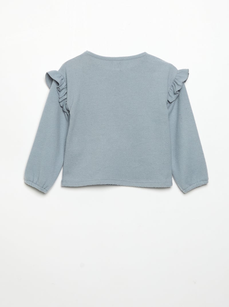 Ensemble 2 pièces - pull + legging Bleu - Kiabi