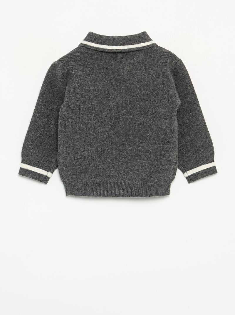 Ensemble 2 pièces - Pull + legging Gris - Kiabi