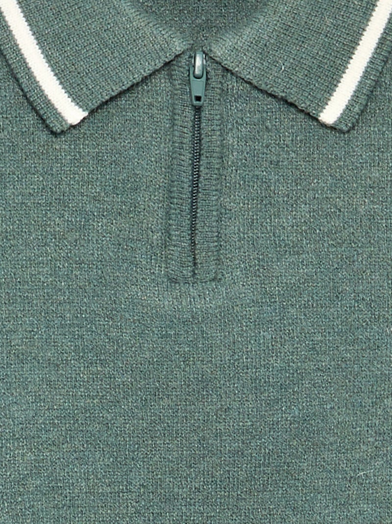 Ensemble 2 pièces - Pull + legging Vert - Kiabi