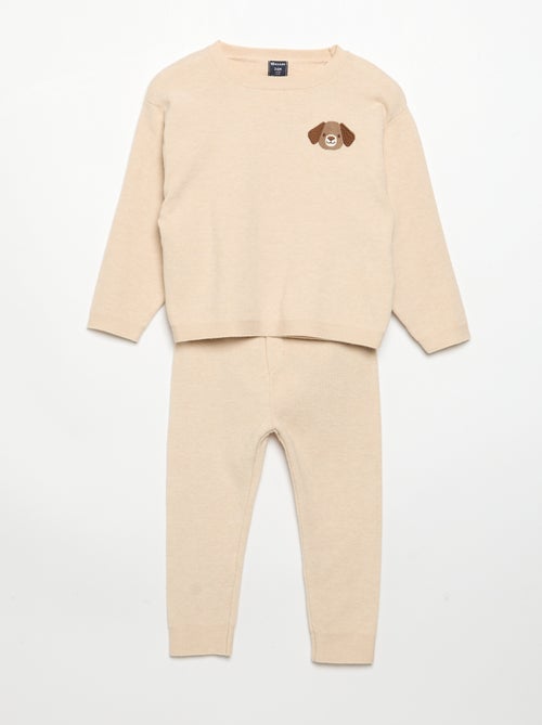 Ensemble 2 pièces - Pull + pantalon - Kiabi