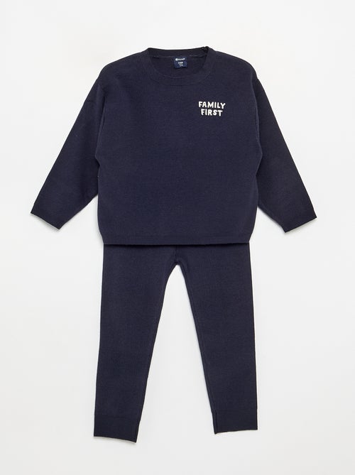 Ensemble 2 pièces - Pull + pantalon - Kiabi