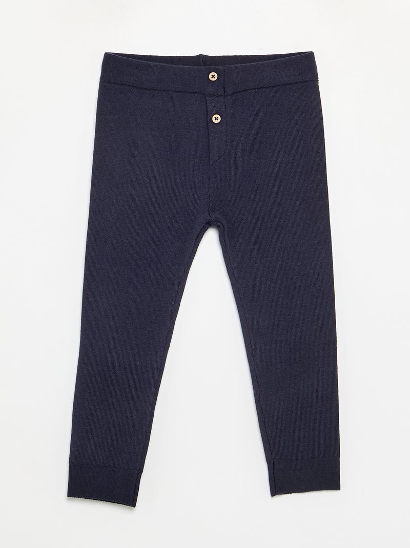 Ensemble 2 pièces - Pull + pantalon Bleu - Kiabi