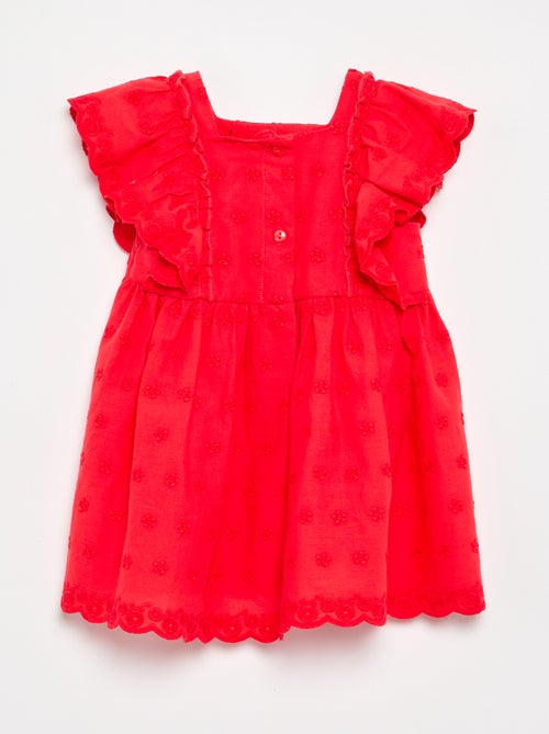 Ensemble 2 pièces - robe sans manches + culotte - Kiabi