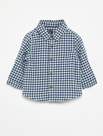 Ensemble 2 pièces - Salopette longue + Chemise à manches longues
