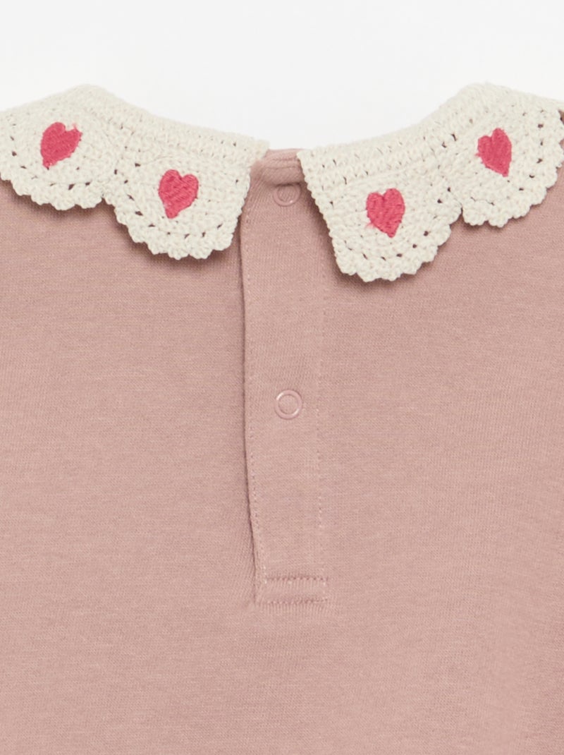Ensemble 2 pièces - sweat + legging Rose - Kiabi