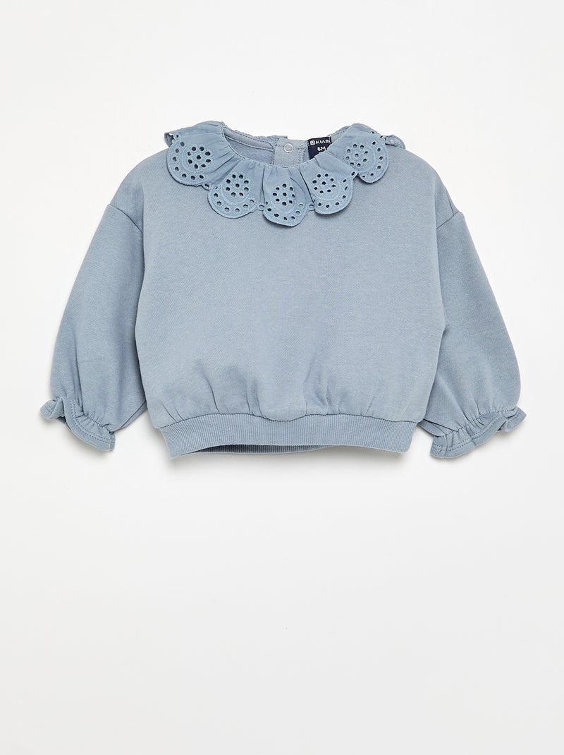 Ensemble 2 pièces - sweat + pantalon Bleu - Kiabi