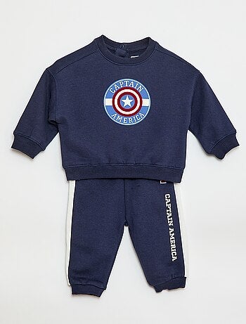 Ensemble 2 pièces - sweat + pantalon 'Captain America'