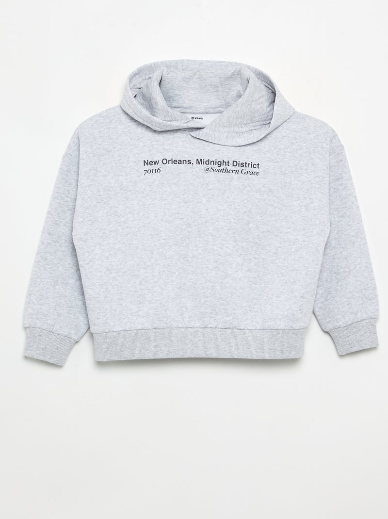 Ensemble 2 pièces - sweat + pantalon de jogging Gris - Kiabi