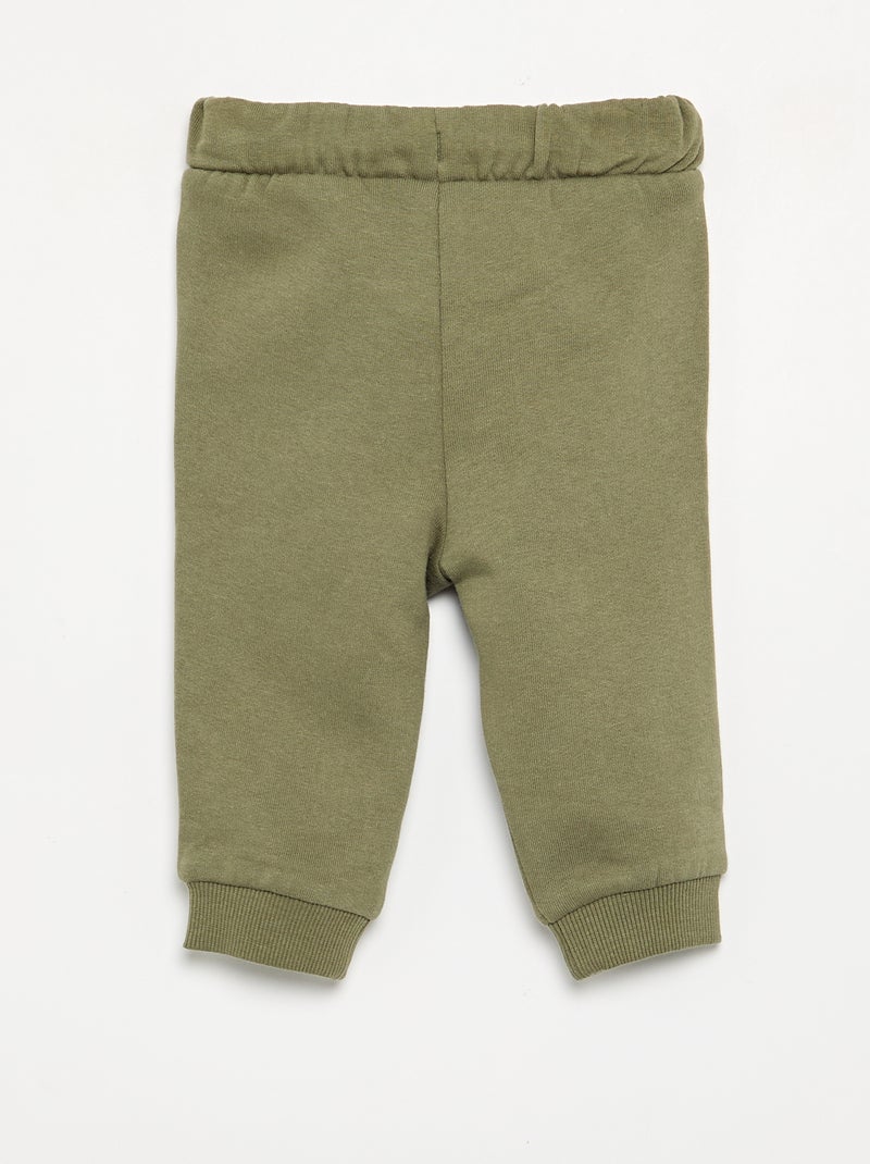 Ensemble 2 pièces - Sweat + pantalon Vert - Kiabi
