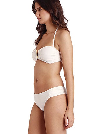 Ensemble 2 pièces bikini bandeau waves