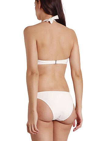 Ensemble 2 pièces bikini préformé dos nu waves