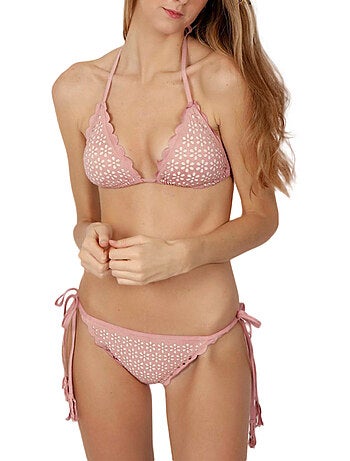 Ensemble 2 pièces bikini triangle préformé sand desert