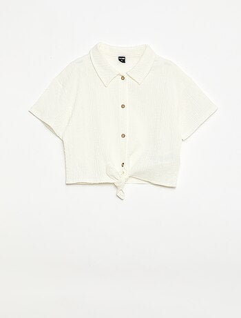 Ensemble 2 pièces chemise + pantalon large