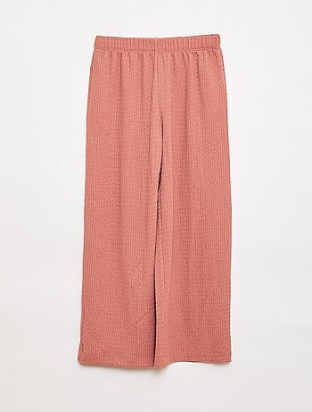 Ensemble 2 pièces chemise + pantalon large