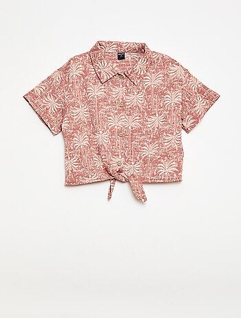 Ensemble 2 pièces chemise + pantalon large