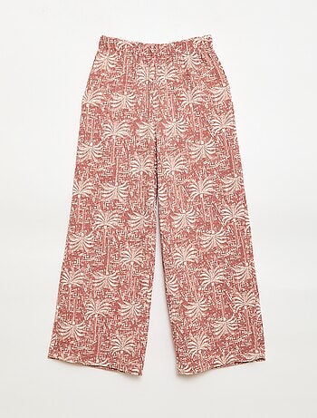 Ensemble 2 pièces chemise + pantalon large