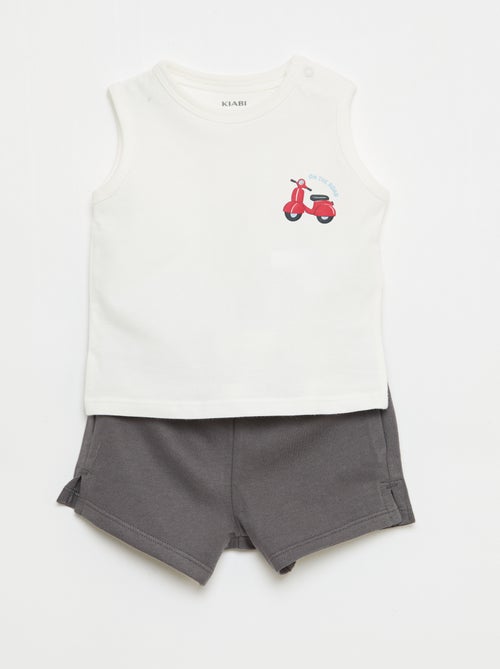 Ensemble 2 pièces débardeur + short - Kiabi