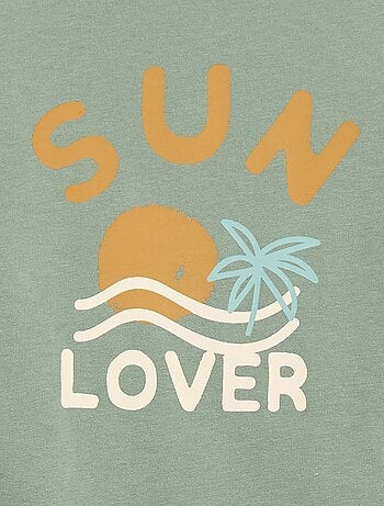 Ensemble 2 pièces en coton T-shirt + short