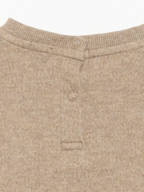 Ensemble 2 pièces en maille côtelée - Sweat + pantalon - Kiabi Ensemble 2 pièces en maille côtelée - Sweat + pantalon - Kiabi