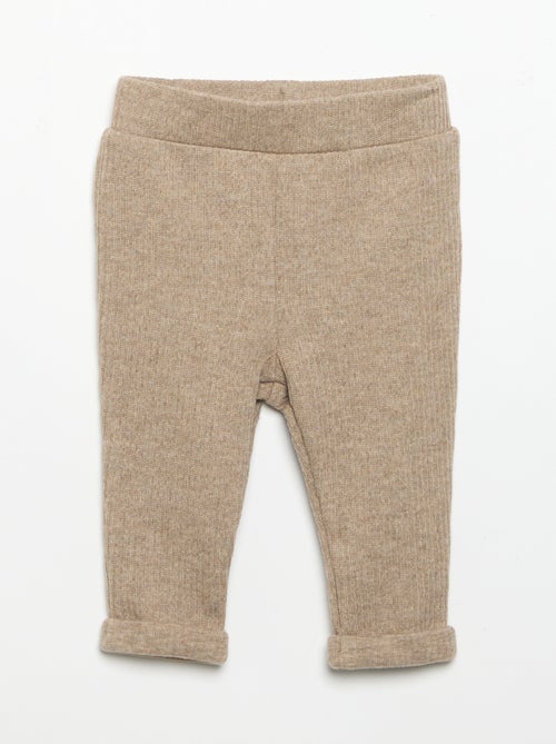 Ensemble 2 pièces en maille côtelée - Sweat + pantalon - Kiabi Ensemble 2 pièces en maille côtelée - Sweat + pantalon - Kiabi