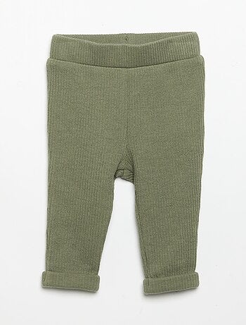 Ensemble 2 pièces en maille côtelée - Sweat + pantalon