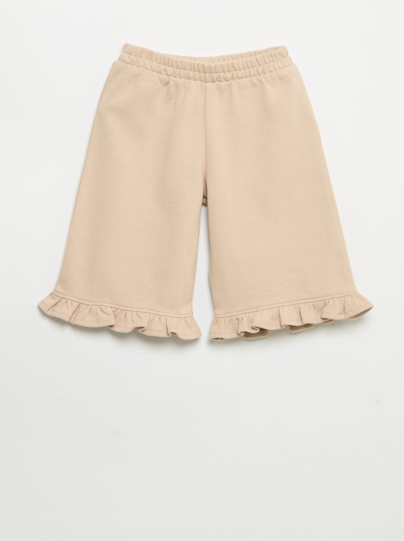 Ensemble 2 pièces en molleton Beige - Kiabi