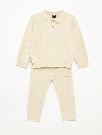 Ensemble 2 pièces en tricot