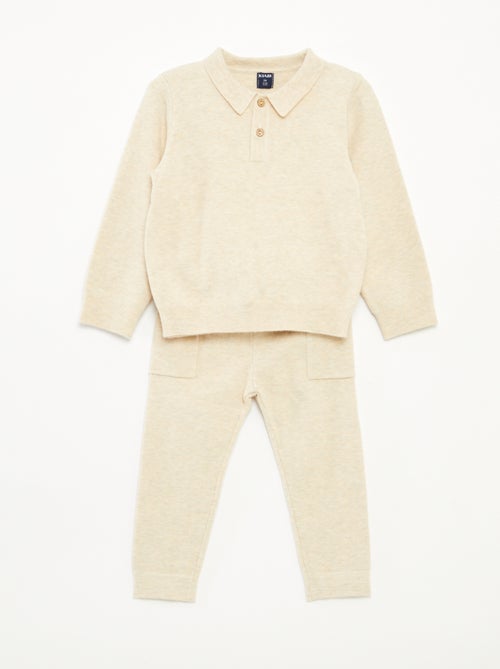 Ensemble 2 pièces en tricot - Kiabi