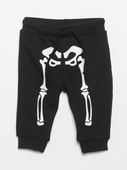 Ensemble 2 pièces 'Halloween' - Sweat + pantalon de jogging - Kiabi