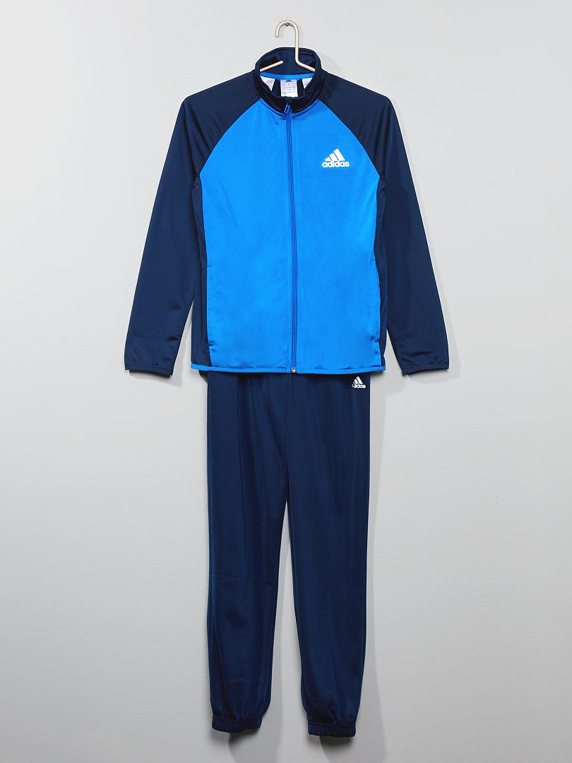 Ensemble 2 pièces pantalon + sweat 'Adidas' bleu - Kiabi