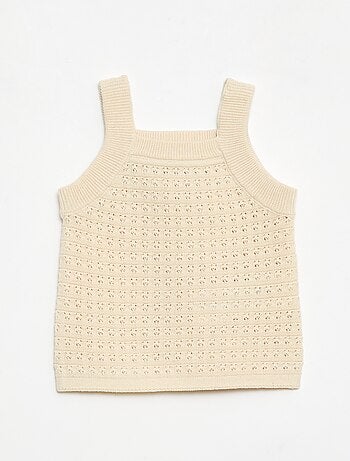 Ensemble 2 pièces short + T-shirt en crochet