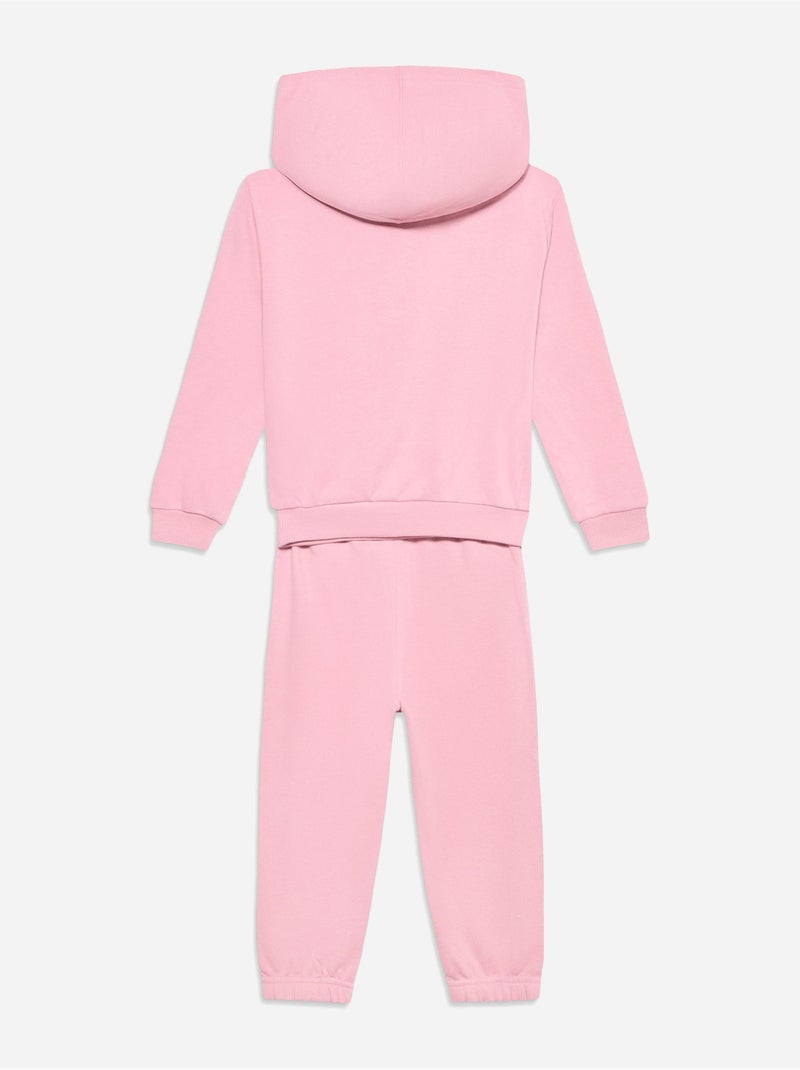 Ensemble 2 pièces sweat à capuche et bas - converse Rose - Kiabi