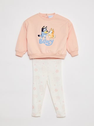 Ensemble 2 pièces sweat + legging 'Bluey'