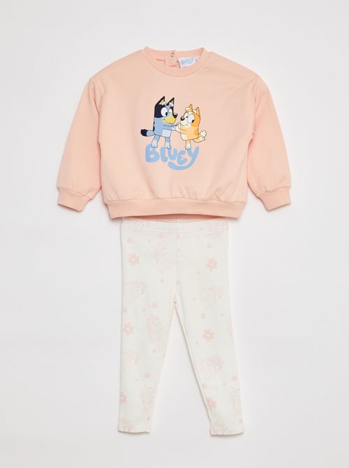 Ensemble 2 pièces sweat + legging 'Bluey' - Kiabi