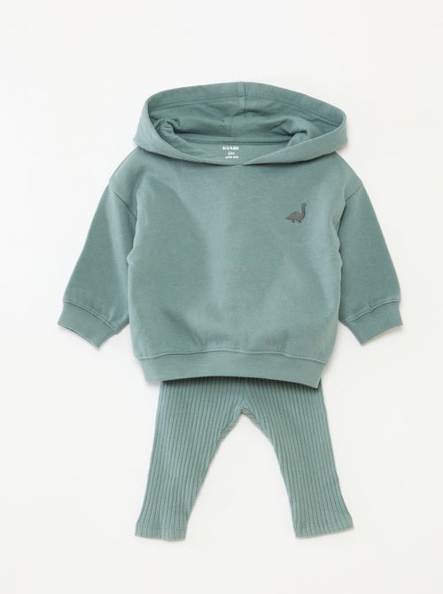 Ensemble 2 pièces sweat + legging - Kiabi