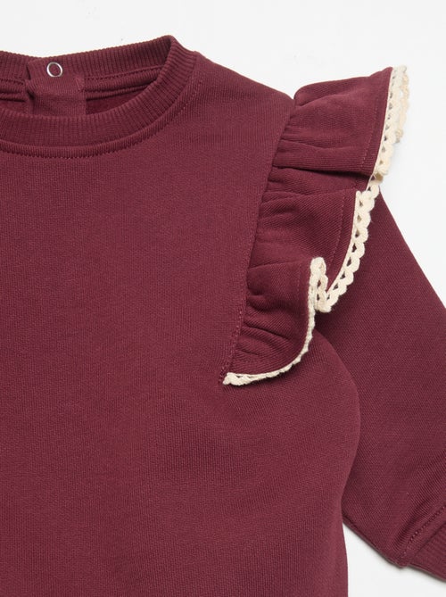 Ensemble 2 pièces : sweat-shirt + legging - Kiabi