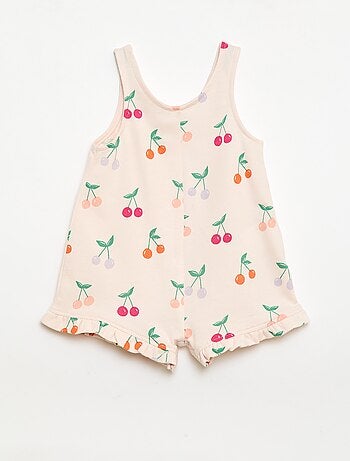 Ensemble 2 pièces T-shirt + combishort