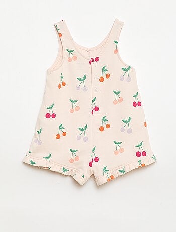 Ensemble 2 pièces T-shirt + combishort