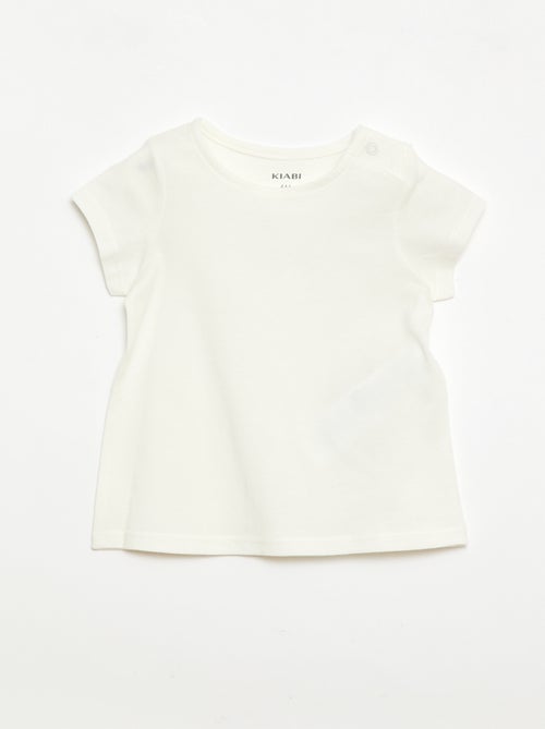 Ensemble 2 pièces T-shirt + combishort - Kiabi