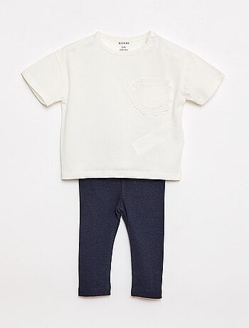 Ensemble 2 pièces T-shirt + legging