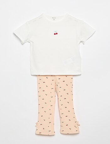 Ensemble 2 pièces T-shirt + legging