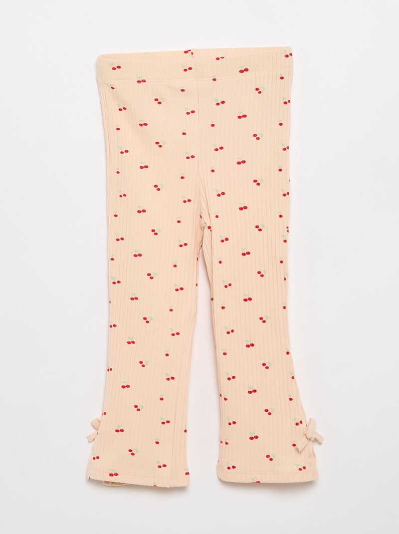 Ensemble 2 pièces T-shirt + legging Rose - Kiabi