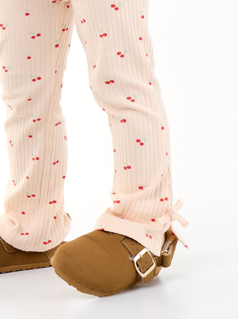 Ensemble 2 pièces T-shirt + legging Rose - Kiabi