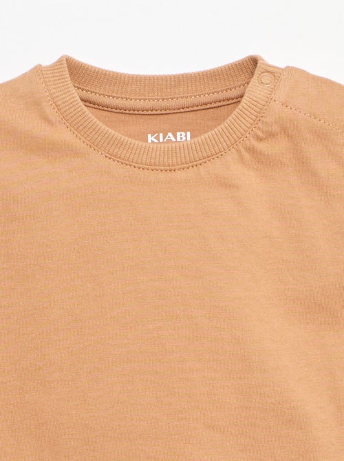 Ensemble 2 pièces T-shirt + salopette - Kiabi