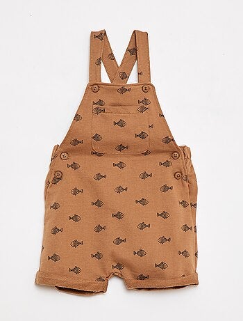 Ensemble 2 pièces T-shirt + salopette short