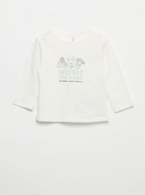 Ensemble 3 pièces 'Disney' -  Sweat + pantalon + T-shirt manches longues - Kiabi