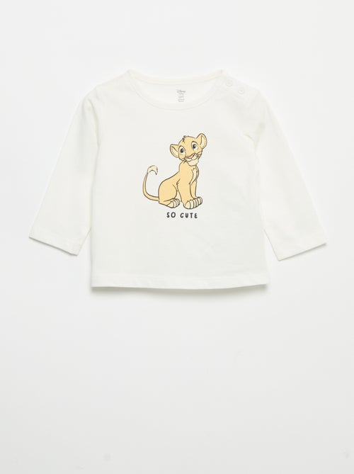 Ensemble 3 pièces 'Disney' -  Sweat + pantalon + T-shirt manches longues - Kiabi