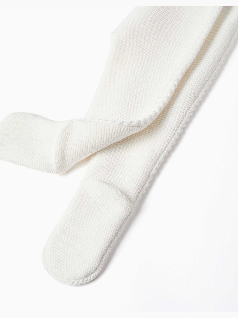 Ensemble 3 pièces en maille de coton Blanc - Kiabi