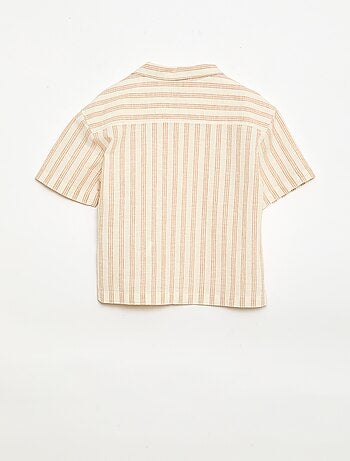 Ensemble à rayures chemise + short